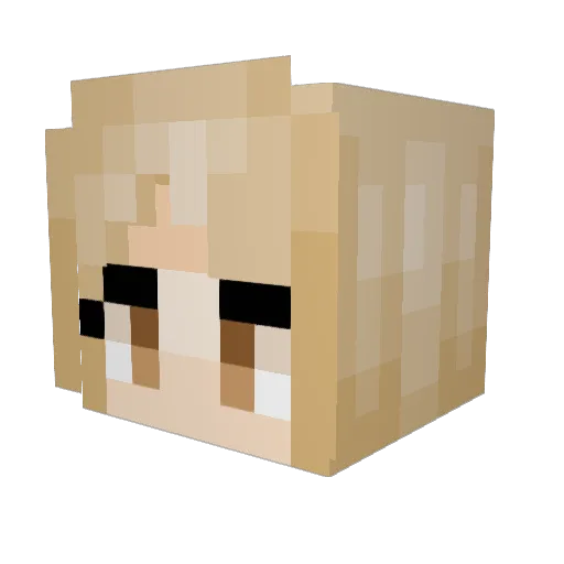 Forven_ Minecraft avatar head, 3D render