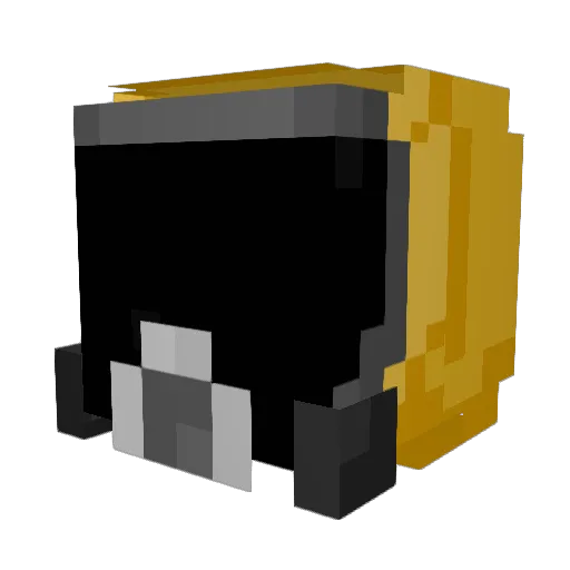 ForxTop Minecraft avatar head, 3D render