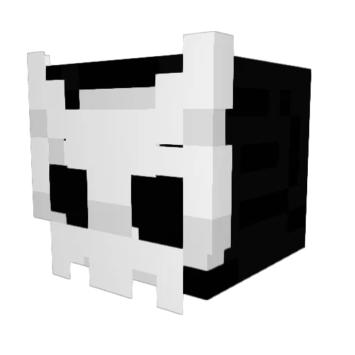 Forxst Minecraft avatar head, 3D render
