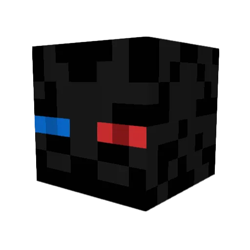Forza000 Minecraft avatar head, 3D render