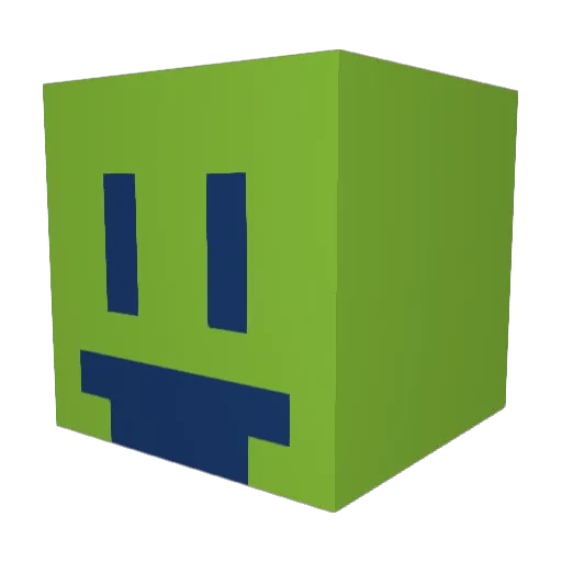 ForzaDazee Minecraft avatar head, 3D render