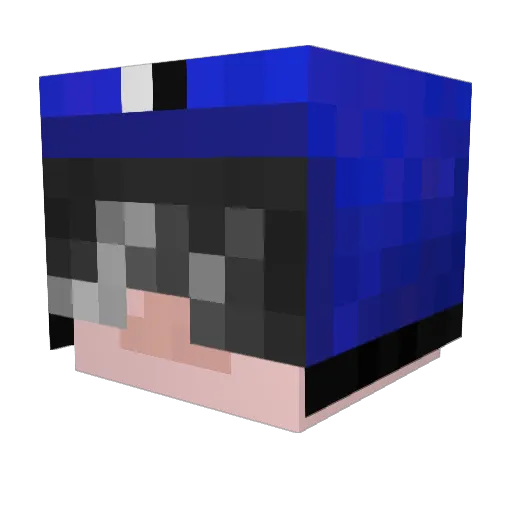 ForzaFrank01 Minecraft avatar head, 3D render