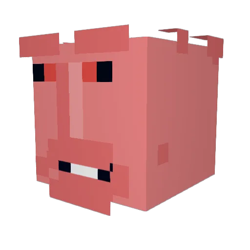 FossilCamera622 Minecraft avatar head, 3D render