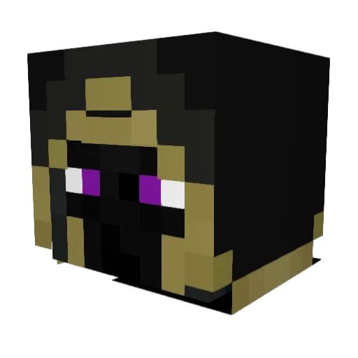 Fosum666 Minecraft avatar head, 3D render