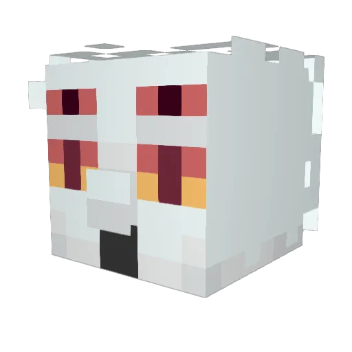 FourEyedOwl Minecraft avatar head, 3D render