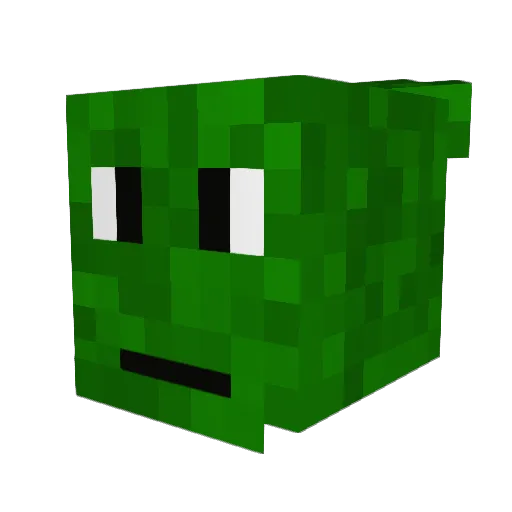 Fourmis1 Minecraft avatar head, 3D render