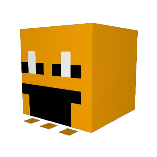 FourthRex173560 Minecraft avatar head, 3D render