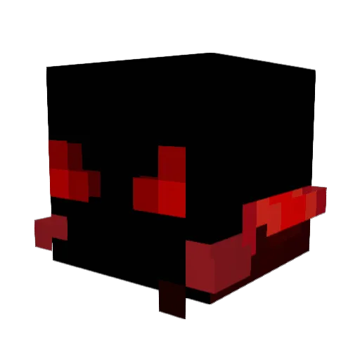 Fourthrider Minecraft avatar head, 3D render