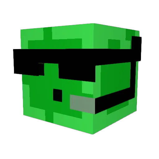 FoxBroGamer123 Minecraft avatar head, 3D render