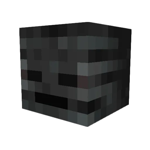 FoxConn501 Minecraft avatar head, 3D render