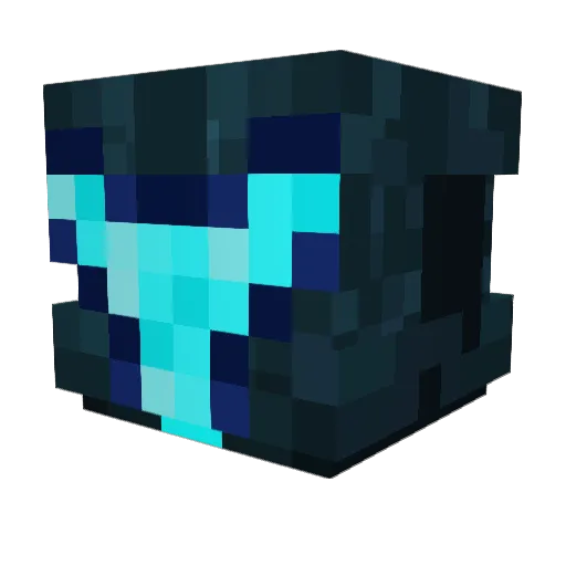 FoxMc Minecraft avatar head, 3D render