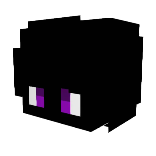 Fox_Clone Minecraft avatar head, 3D render