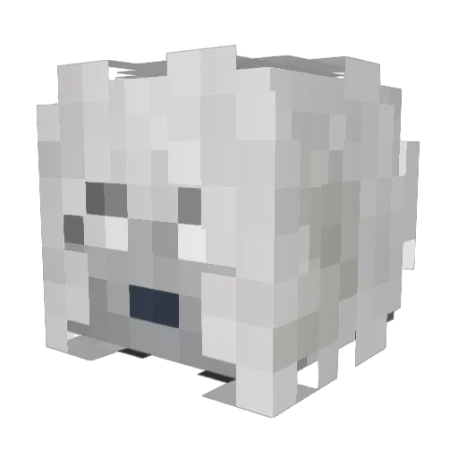 FoxeenOwO Minecraft avatar head, 3D render