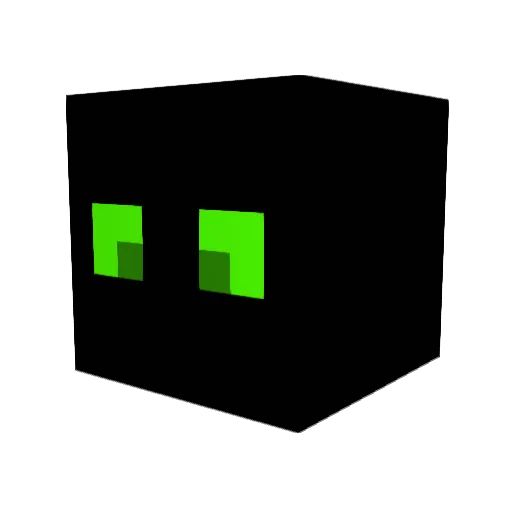 Foxi2013 Minecraft avatar head, 3D render