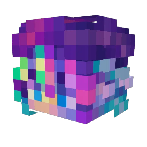 Foxij13 Minecraft avatar head, 3D render