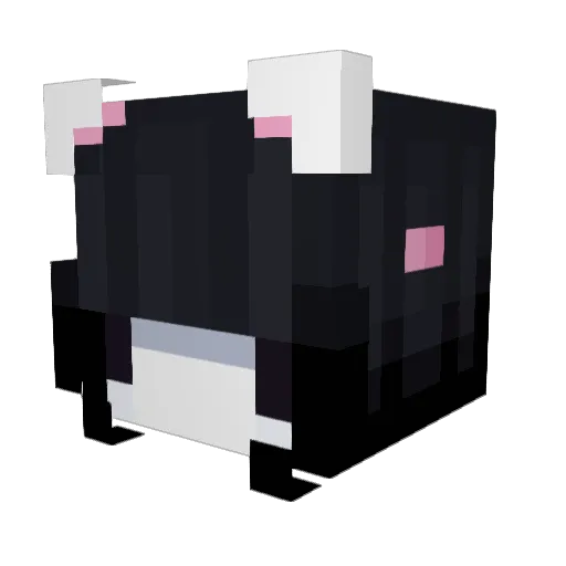 Foxlendor Minecraft avatar head, 3D render