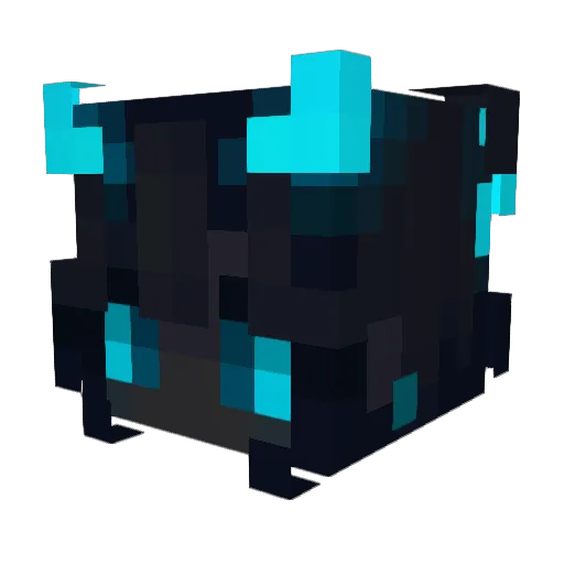 Foxlight12345 Minecraft avatar head, 3D render