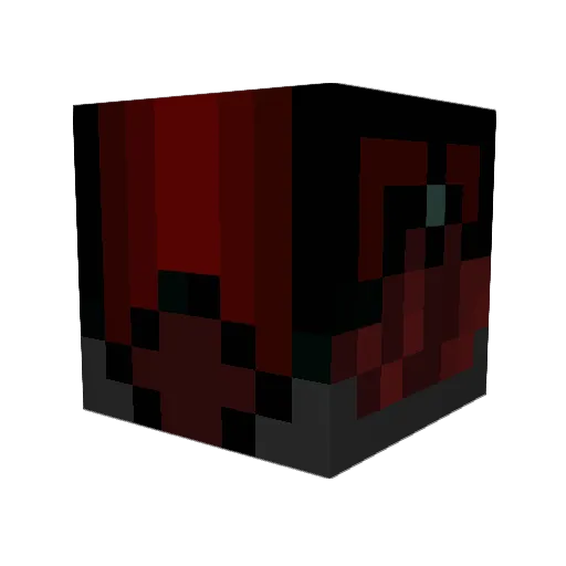 Foxtrot9118 Minecraft avatar head, 3D render