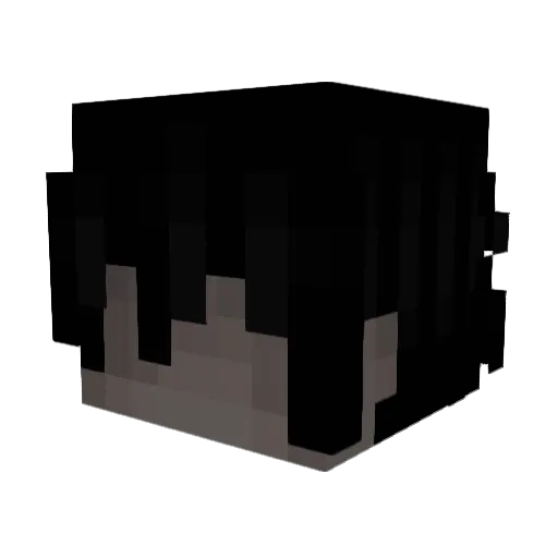 FoxxSenpai_ Minecraft avatar head, 3D render