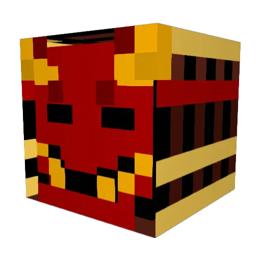 Foxxa_ Minecraft avatar head, 3D render