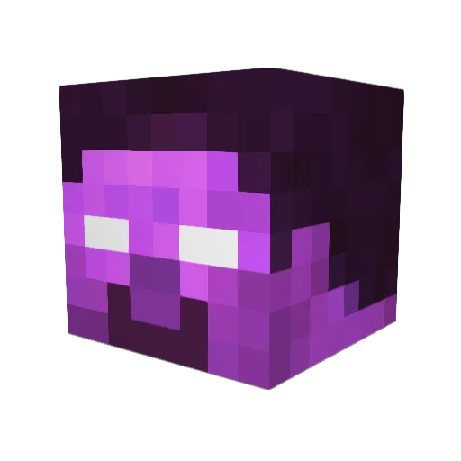 Foxy609 Minecraft avatar head, 3D render