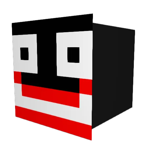 FoxysRampage911 Minecraft avatar head, 3D render