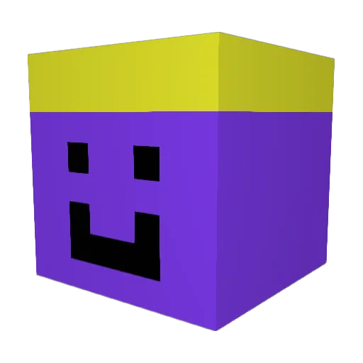Fozx17 Minecraft avatar head, 3D render