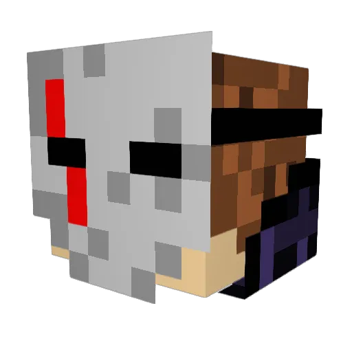 Fozzy_ Minecraft avatar head, 3D render