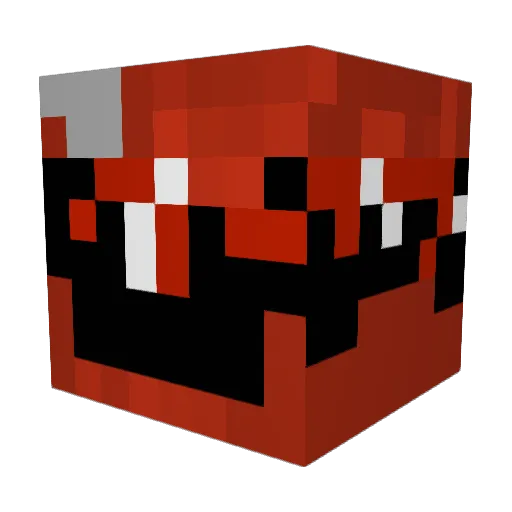 Fp_Boy Minecraft avatar head, 3D render