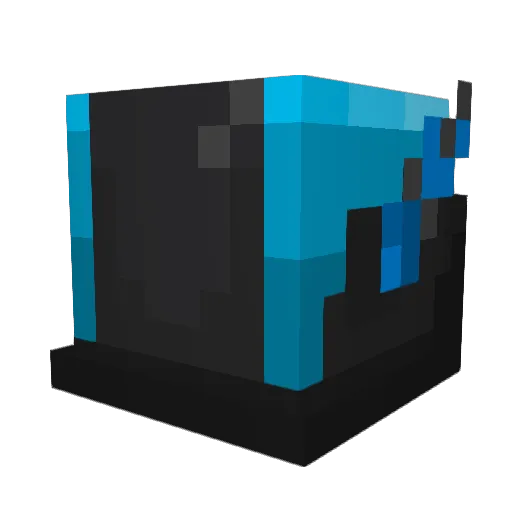 Fr0gGy444 Minecraft avatar head, 3D render
