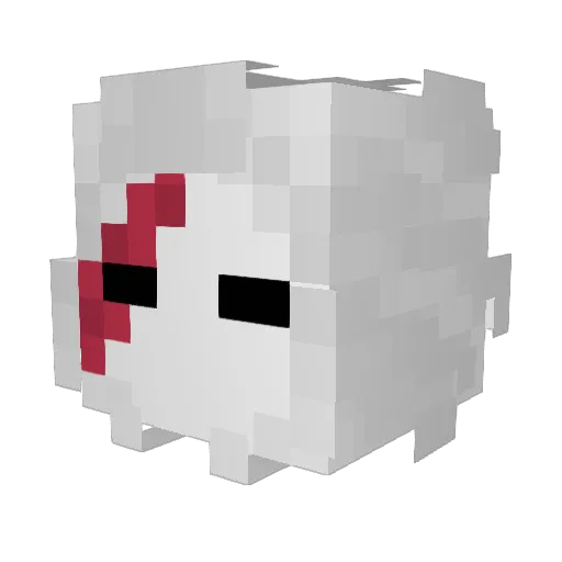 Fr0ntFlipper Minecraft avatar head, 3D render