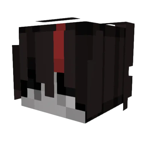 Fr0stied Minecraft avatar head, 3D render
