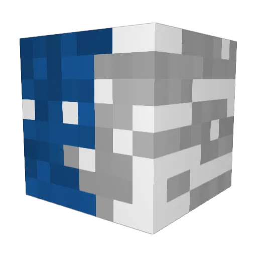 Fr0stth0 Minecraft avatar head, 3D render