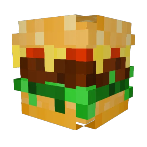 Fr0styChan Minecraft avatar head, 3D render