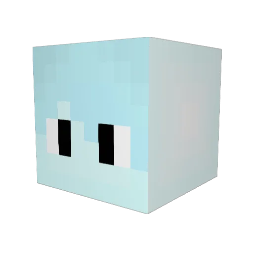 Fr1esDream Minecraft avatar head, 3D render