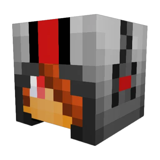 Fr3aK4y Minecraft avatar head, 3D render