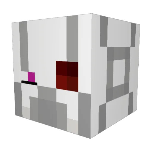 Fr4nco116 Minecraft avatar head, 3D render
