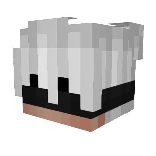 Fr4zUrJex Minecraft avatar head, 3D render
