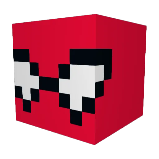 FrEd1e_ Minecraft avatar head, 3D render