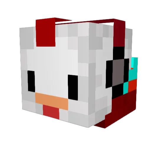 FrEeZy47 Minecraft avatar head, 3D render