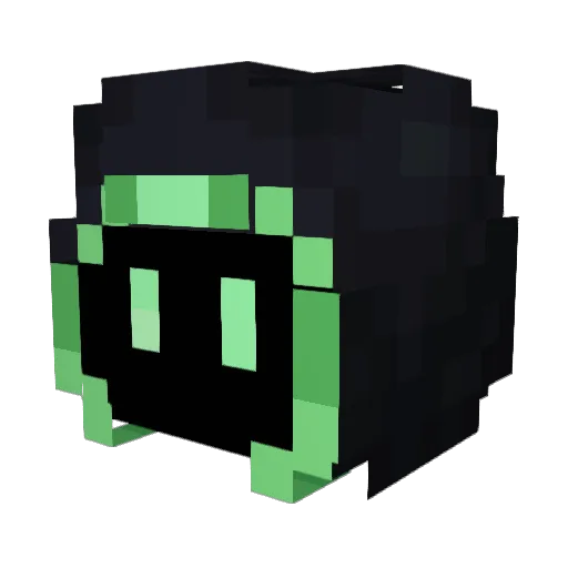 FrIzIk_Da Minecraft avatar head, 3D render