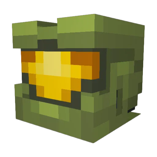 FrOsTy691353 Minecraft avatar head, 3D render