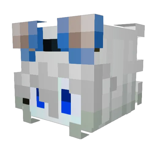 FrQstyStar Minecraft avatar head, 3D render