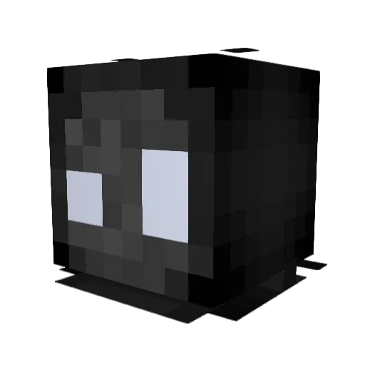 FrTysiiO Minecraft avatar head, 3D render
