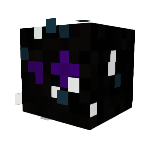 Fraccio Minecraft avatar head, 3D render