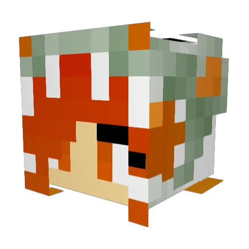 FragileMittens47 Minecraft avatar head, 3D render