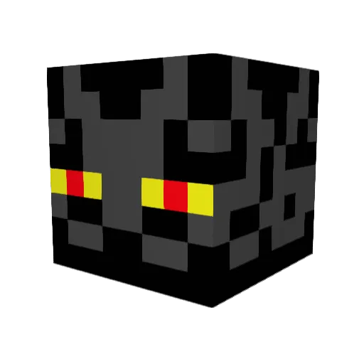 Fragleguy Minecraft avatar head, 3D render