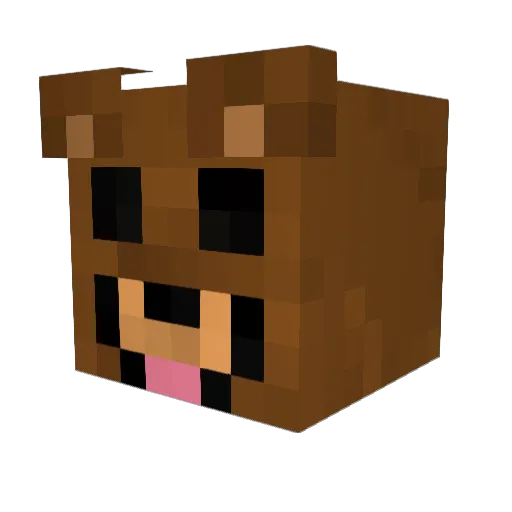 FraizeShots Minecraft avatar head, 3D render
