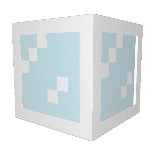 Frame_1 Minecraft avatar head, 3D render