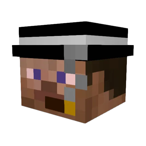 FramedGiraffe77 Minecraft avatar head, 3D render